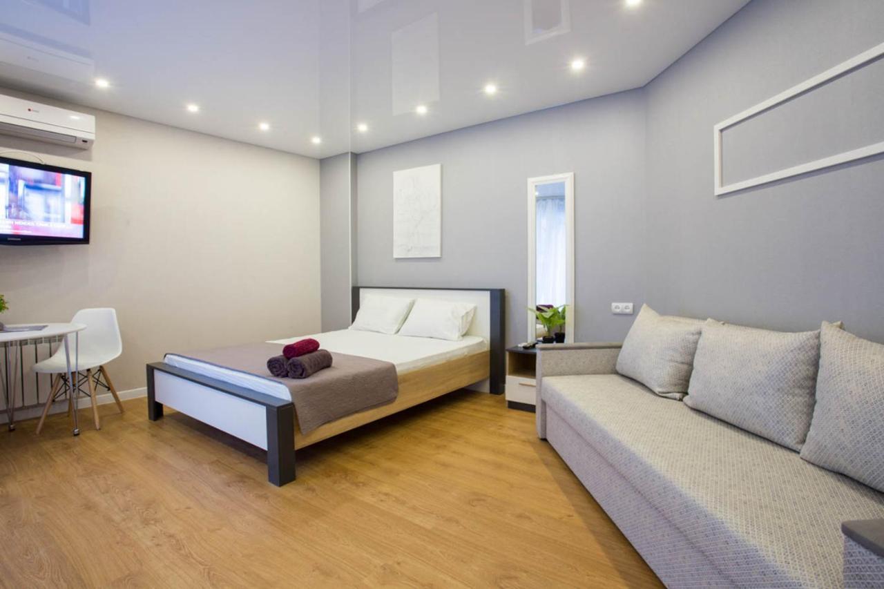New Studio In The City Center - Mykoly Khvylovoho Str 5-2 Harkov Kültér fotó